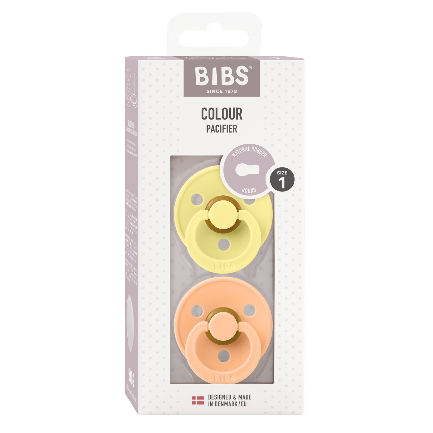 BIBS - COLOUR | SIZE1 Pacifier
