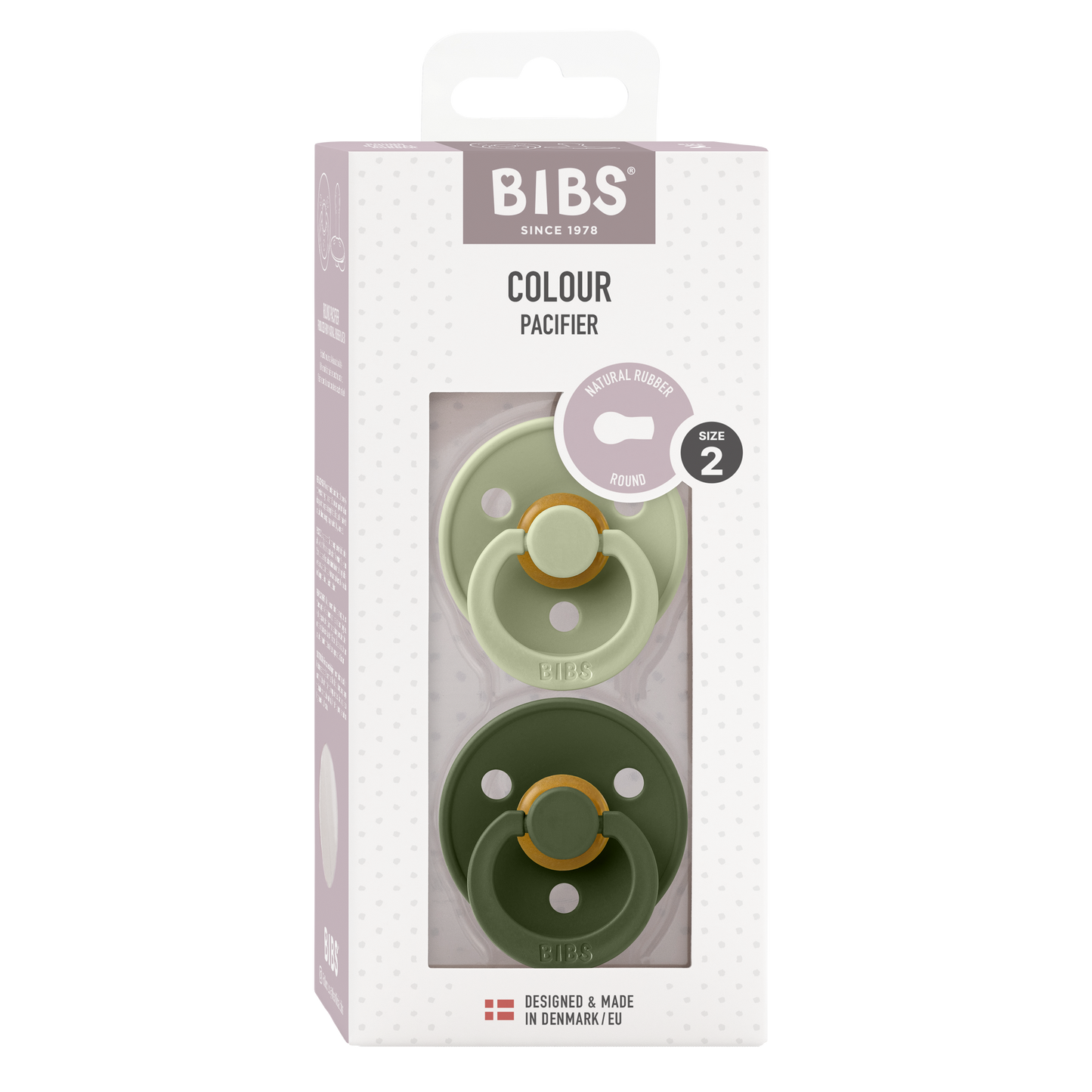 BIBS - COLOUR | SIZE2 Pacifier