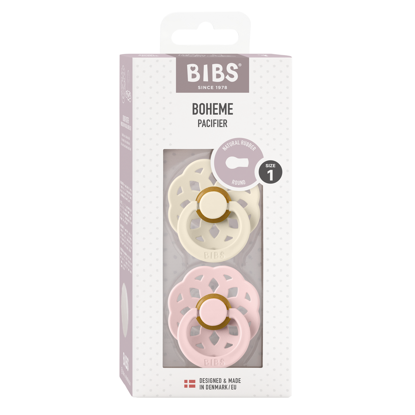 BIBS - BOHEME | SIZE1 Pacifier