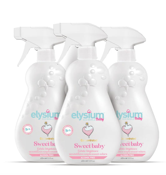 Baby Fabric Spray Freshener and Room Spray - Non Toxic Ingredients, Alcohol Free and Allergan Free Linen Spray for Bedding and Air Freshener – Long-Lasting Fragrance Refresher and Deodorizer Spray.