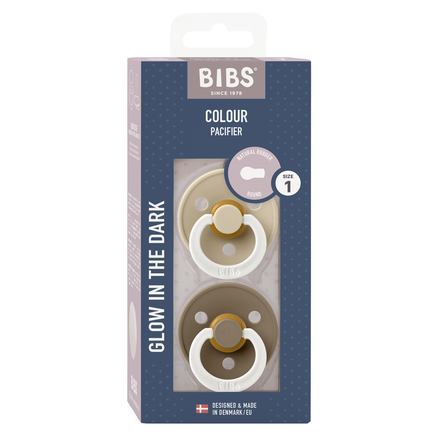 BIBS - COLOUR | SIZE1 Pacifier