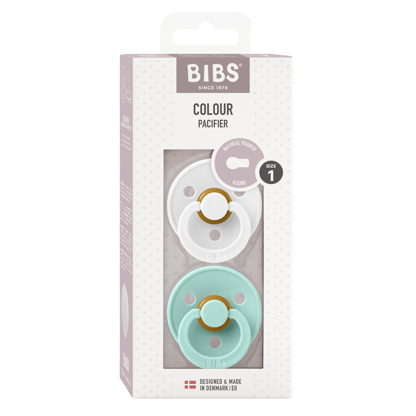 BIBS - COLOUR | SIZE1 Pacifier