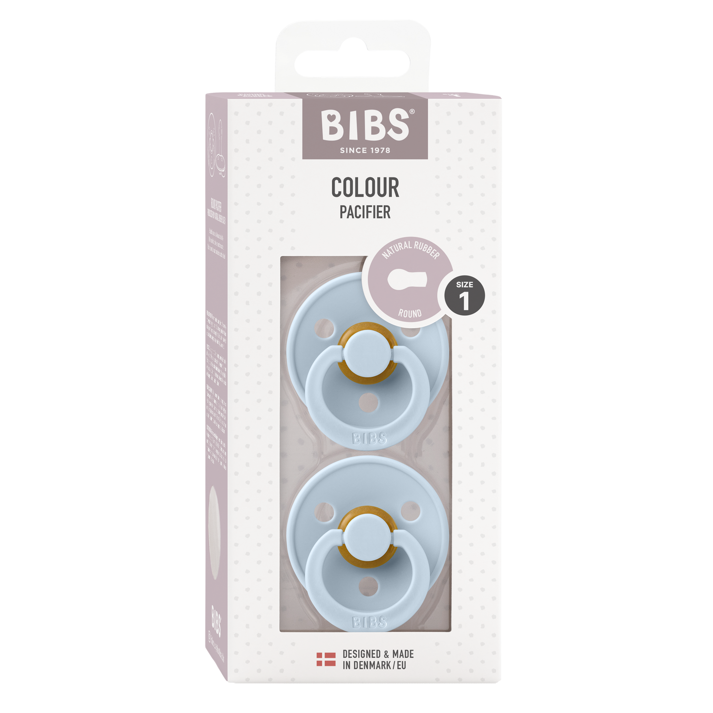 BIBS - COLOUR | SIZE1 Pacifier