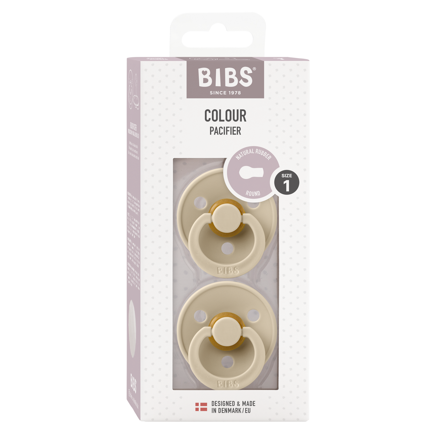 BIBS - COLOUR | SIZE1 - SIZE2 Pacifiers