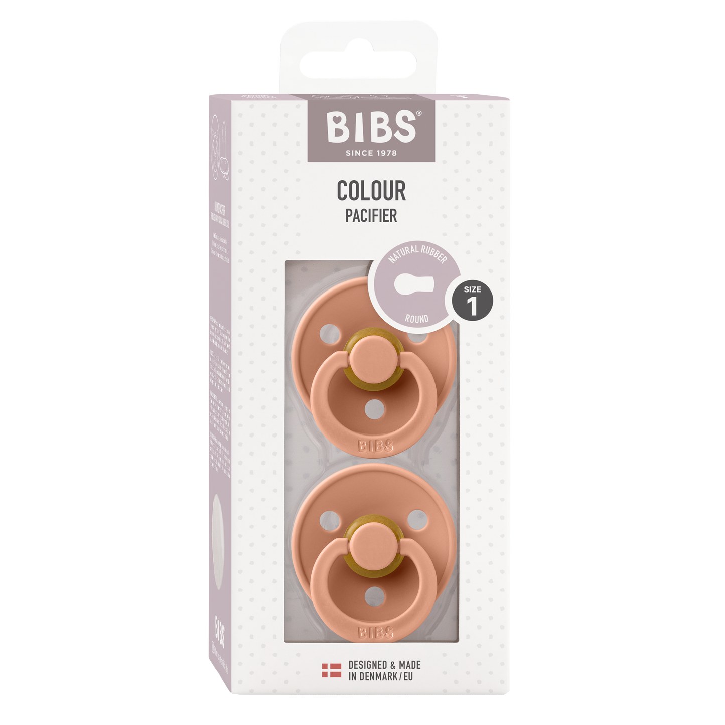 BIBS - COLOUR | SIZE1 - SIZE2 Pacifiers